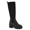 Andrea Tall Sock Boots In Black