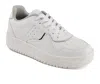 Andrea Urban Platform Sneakers In White