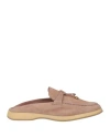 Andrea Ventura Firenze For Mike Shay Woman Mules & Clogs Blush Size 12 Leather In Pink