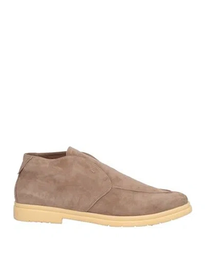 Andrea Ventura Firenze Man Ankle Boots Light Brown Size 12.5 Soft Leather