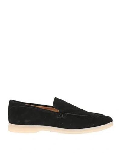 Andrea Ventura Firenze Man Loafers Black Size 9 Leather