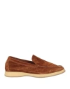 Andrea Ventura Firenze Man Loafers Brown Size 8.5 Leather