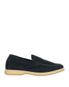 Andrea Ventura Firenze Man Loafers Midnight Blue Size 7.5 Leather