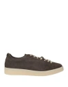 Andrea Ventura Firenze Man Sneakers Dark Brown Size 9 Leather