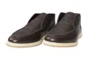 Andrea Ventura Leather High Penny Loafers In Brown