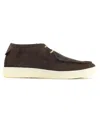 Andrea Ventura St. Bart Wallaby Brown Suede Ankle Boot In Brown