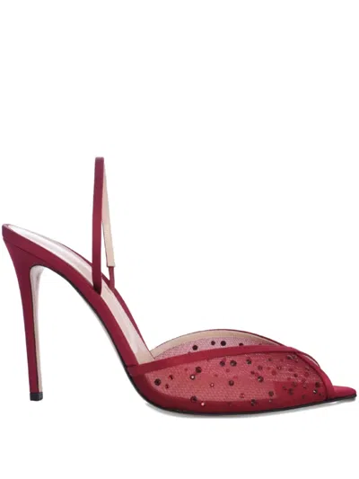 Andrea Wazen 105mm Katy Slingback Pumps