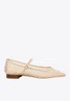 Andrea Wazen Julie Square-toe Ballet Flats