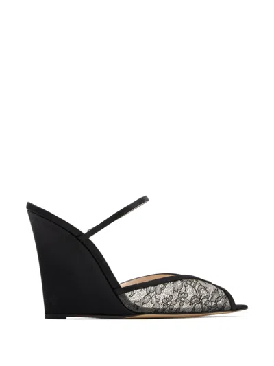 Andrea Wazen Katy Mules In Black
