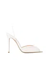 Andrea Wazen Katy 85 Slingback Net Sandals