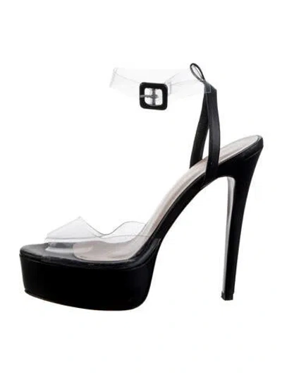 Pre-owned Andrea Wazen Leather Sandals In Multi