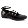 Andrea Straps And Buckles Ballerina