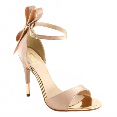 Andrea Women's Ankle-strap Heeled Sandals In Copper In Multi