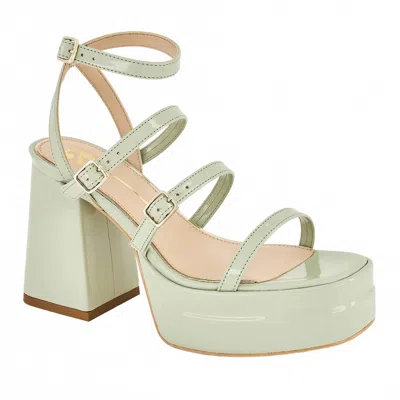 Andrea Women's Ankle-strap Heeled Sandals In Green