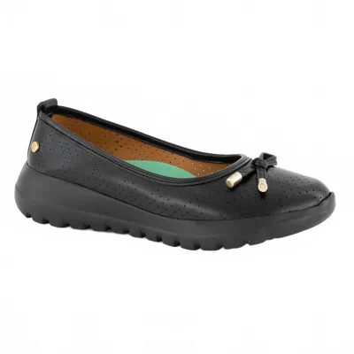 Andrea Women's Ballerina Flats In Black
