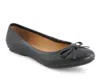 Andrea Women's Ballet Flats With Bow 36064 In Black
