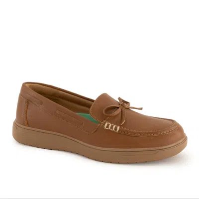 Andrea Women's Casual Comfort Loafers In Brown