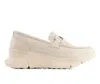 Andrea Women's Chunky Sole Penny Loafer In Off-white