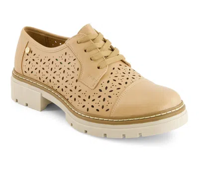 Andrea Women's Classic Oxfords 65384 In Nude