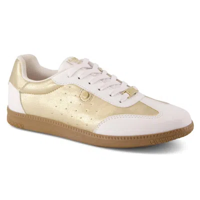 Andrea Women's Comfort Casual Sneakers In Gold