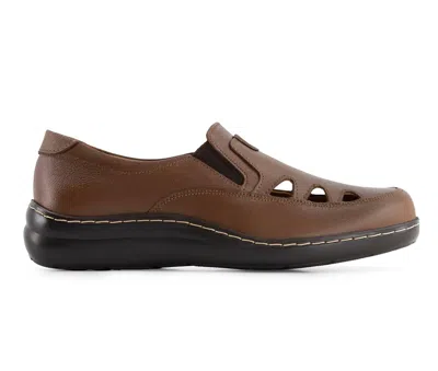 Andrea Women's Comfort Leather Loafers In Brown