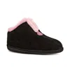 Shop Andrea Women's Cozy Slippers In Black