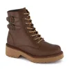 Andrea Derby Boots In Brown