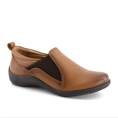 Andrea Women's Exclusive Comfort Leather Loafers In Brown