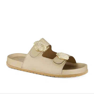 Andrea Women's Footbed Sandals In Neutral
