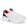 Andrea Leather High Performance Sneakers In White