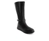 Andrea Women's Leather Tall Riding Boots In Black In Black
