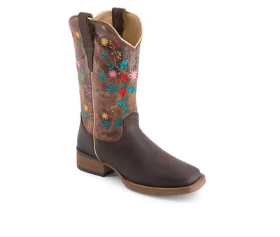 Andrea Women's Leather Western Boots 60460 In Multi