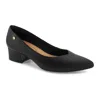 Andrea Low Heel Pumps In Black