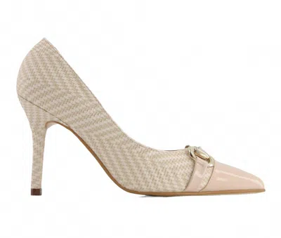 Andrea Women's Luxe Collection Stiletto Heels In Beige
