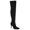 Andrea Over The Knee Sock Boots In Black