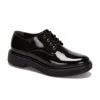 Andrea Women's Patent Oxfords In Black