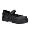 Andrea Platform Mary Janes In Black