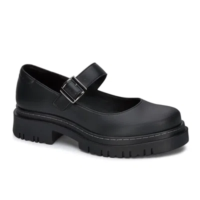 Andrea Women's Platform Mary Janes Shoes In Black