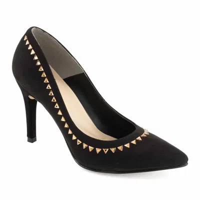 Andrea Women's Pointed Toe Heeled Pumps In Black