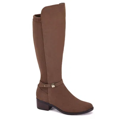 Andrea Women's Riding Boots In Brown