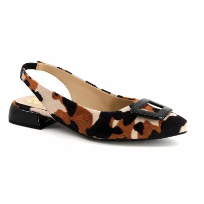 Andrea Women's Sling-back Sandal In Black In Multi