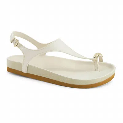 Andrea Women's Sling-back Sandals In Bone In White
