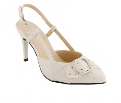 Andrea Women's Slingback Stilettos In Ivory In Multi