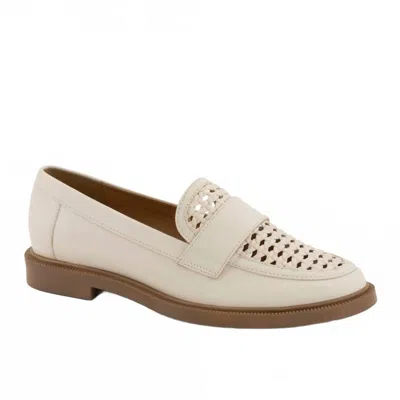 Andrea Women's Slip-on Loafer In Bone In White