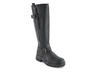 Andrea Women's Tall Biker Boots 90770 In Multi