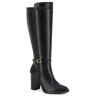 ANDREA WOMEN'S TALL RIDING BOOTS IN BLACK