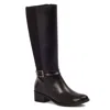 Andrea Tall Riding Boots In Black