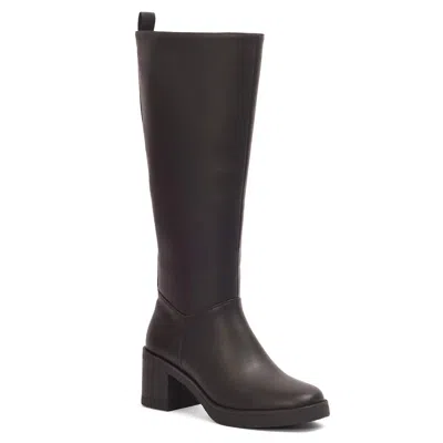 ANDREA WOMEN'S TALL RIDING BOOTS IN BLACK