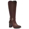 Andrea Tall Riding Boots In Brown