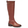 Andrea Tall Riding Boots In Brown